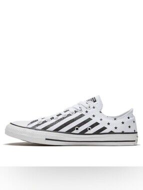 RARE 🔥 Converse All Star - Stars & Stripes - Low Top - 167837C - W Size 5.5